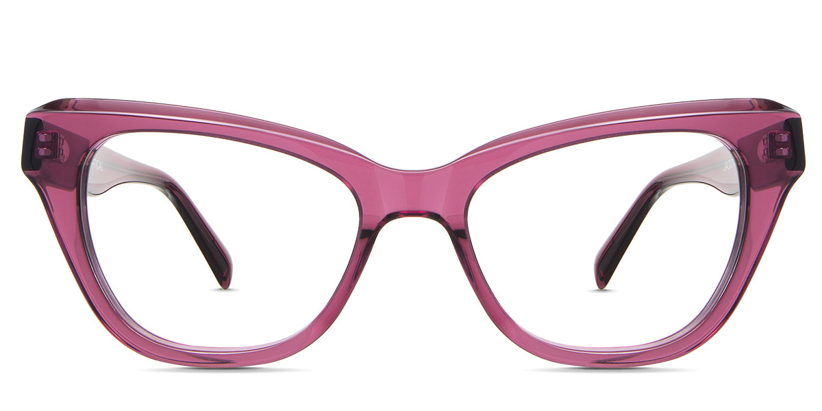 Ada Eyeglasses in the kazoo variant - it's an acetate frame in color purple.