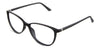 Amara eyeglasses in the spinel variant - it's an acetate frame with a U-shaped nose bridge.