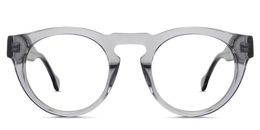 Felio eyeglasses in the nimbus variant - it's a full-rimmed acetate frame in color gray.