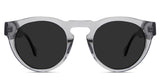 Felio Gray Polarized in nimbus variant - it's a full-rimmed acetate frame with a high nose bridge and a medium broad temple arm.