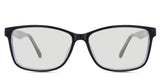 Kyra black tinted Standard Solid in the Eclipse variant - it's a rectangular frame with a narrow nose bridge.
