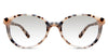 Ludolph black tinted Gradient sunglasses in dove wing variant - it's thin frame