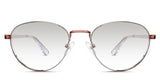 Murphy black tinted Gradient glasses in azalea variant - it has adjustable nose pads