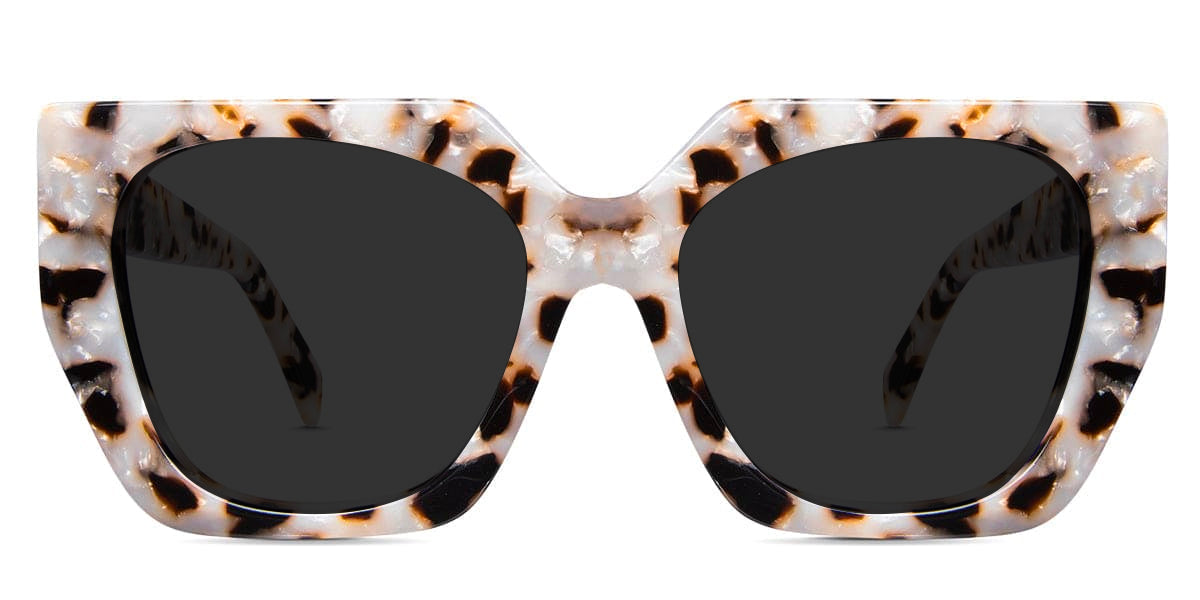 Naria Gray Polarized in tabar variant - it's tortoiseshell style square frame