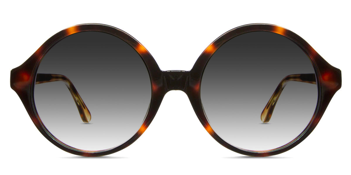Odona black tinted Gradient sunglasses in hickory variant in medium size frame