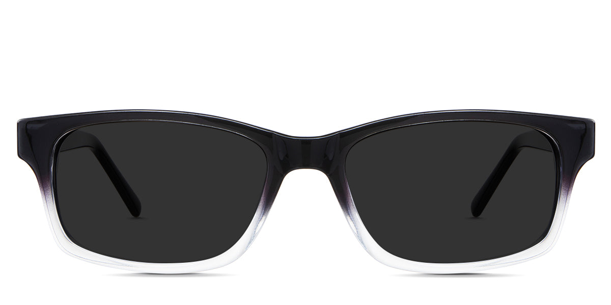 Paul Gray Polarized in the Pelecinid variant - it's an acetate frame with built-in nose pads and has a name and size information imprinted inside the arm.