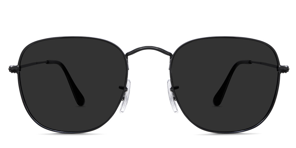 Sique Gray Polarized glasses in sumi variant in square shape