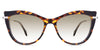 Susan Brown Tinted Gradient in the Tortoise variant - it's a full-rimmed frame with acetate built-in nose pads.