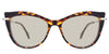 Susan Brown Tinted Solid in the Tortoise variant - it's a full-rimmed frame with acetate built-in nose pads.