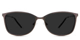 Yvonne Gray Polarized in the Moose variant - are full-rimmed frames with a U-shaped nose bridge and slim arms.