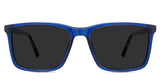 Ziggy gray Polarized  in the Indigo variant - it's an acetate frame with a narrow-width nose bridge.
