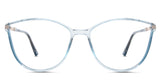 Addison eyeglasses in the seafarer variant - are a thin acetate frame in an oval shape.