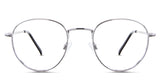 Allison eyeglasses in the shrike variant - they're narrow-sized metal frames.