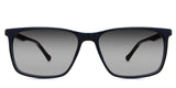 Amazi black tinted Gradient sunglasses in the grackles variant - it's a tricolor full-rimmed rectangular frame.