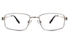 Anderson Eyeglasses in the argentina variant - it's a thin gold metal frame.