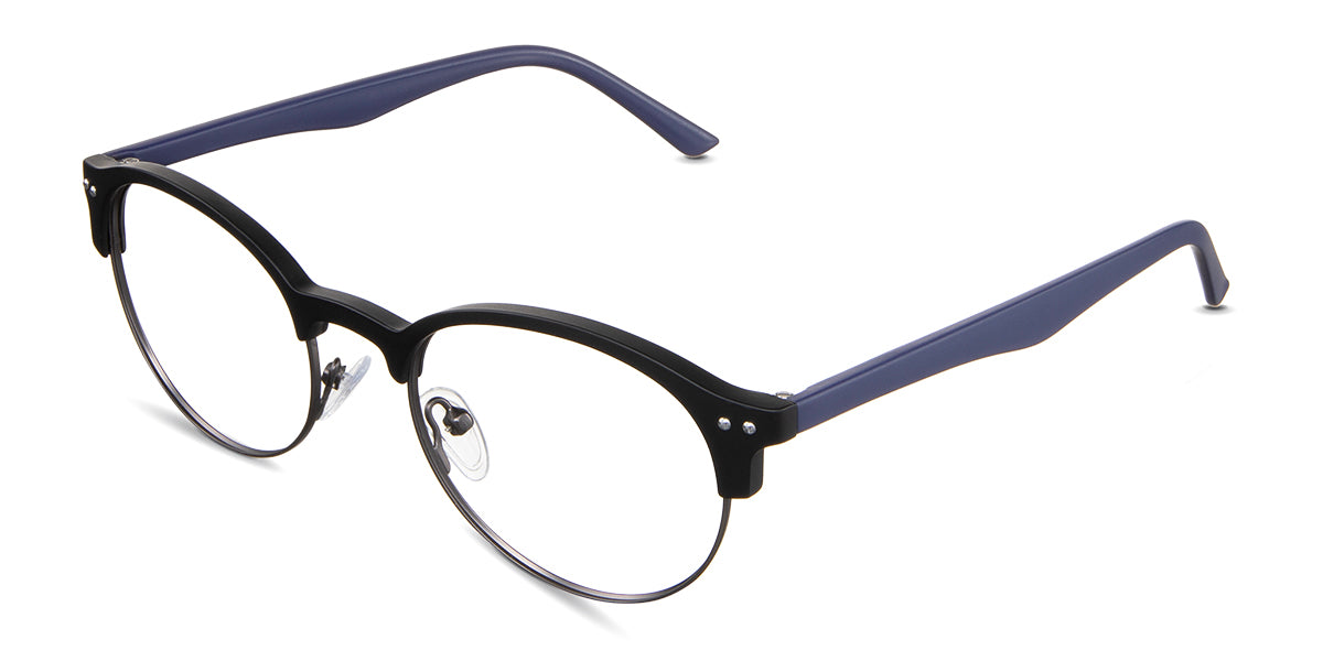 Andi eyeglasses in the jackdaw variant - have a wide-width nose bridge.