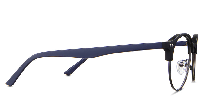 Andi eyeglasses in the jackdaw variant - have a 140 mm temple length.