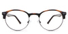 Andi eyeglasses in the tortoise variant - it's a club master shape frame in color tortoise.