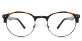 Andi eyeglasses in the tortoise variant - it's a club master shape frame in color tortoise.