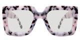 Apia black tinted Standard Solid wide frame in chiffon variant tortoiseshell pattern with broad arm and logo on it
