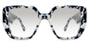 Ara black tinted Gradient prescription sunglasses in shadow variant - it has wide viewing area