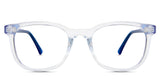 Arbor eyeglasses in the tourmaline variant - have a full-rimmed frame in oval shape.