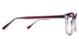 Arlet eyeglasses in the dierama variant - have a visible silver wire core in the arm.