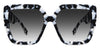 Aruna black tinted Gradient eyeglasses in nova variant - it's square frame