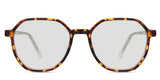 Ash black tinted Standard Solid glasses in Bourreti variant - is a medium-sized full-rimmed frame with a high nose bridge and visible wire core.