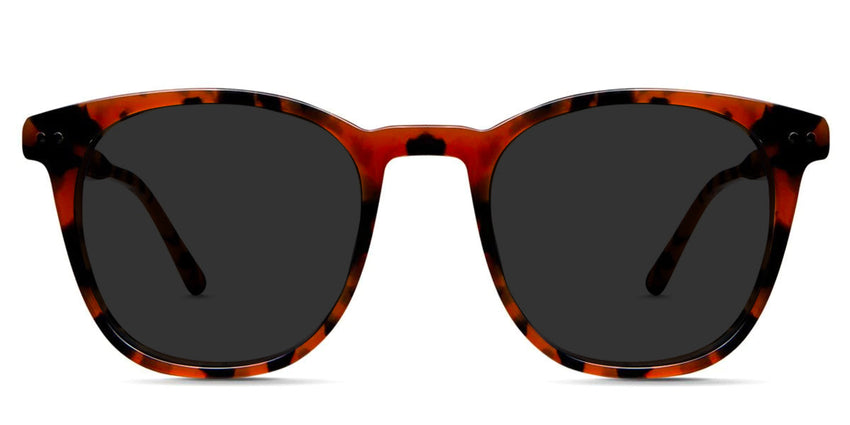 Batista Gray Polarized frame in apple cider variant - it is with high nose bridge and nose pads