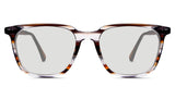 Baumann black tinted Standard Solid glasses in chardonnay variant - it's clear frame - size 51-18-145