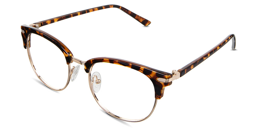 Bayler Eyeglasses in the chelus variant - have adjustable nose pads.