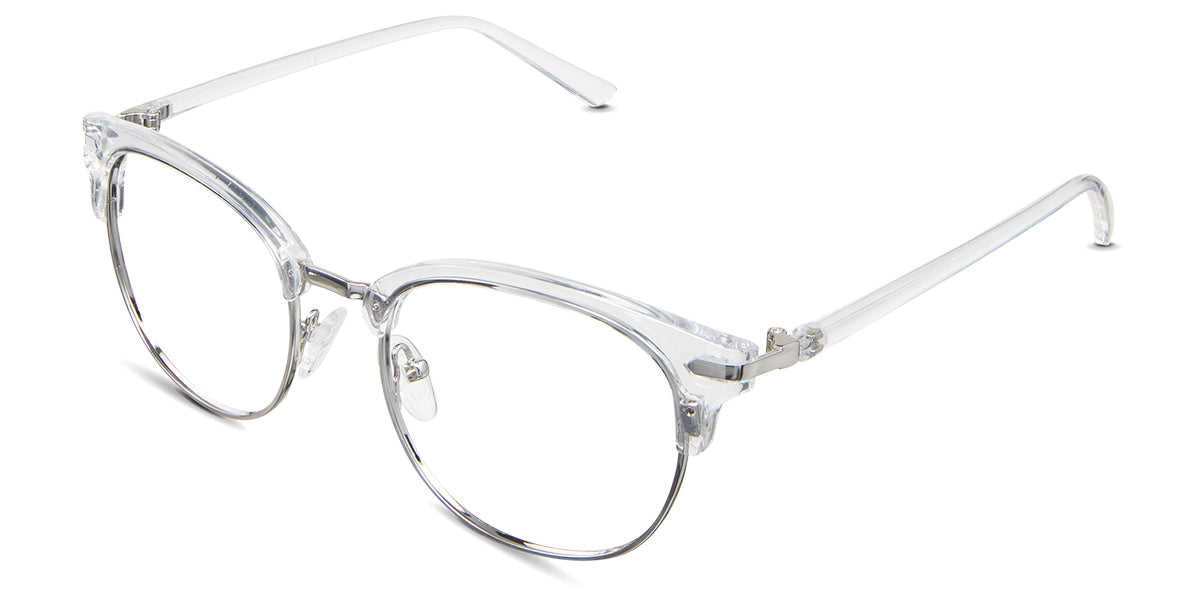 Bayler Eyeglasses in the plover variant - it has a wide nose bridge.