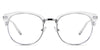 Bayler Eyeglasses in the plover variant - it's a medium-sized frame with a combination of acetate and metal.