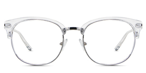 Bayler Eyeglasses in the plover variant - it's a medium-sized frame with a combination of acetate and metal.