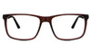 Belio Eyeglasses in burnish variant - it's a full rimmed frame in dark brown color 