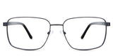 Benjamin eyeglasses in the ursus variant - it's a metal frame in a full black color.