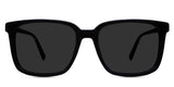 Bik Gray Polarized glasses in jet-setter variant - it's square acetate frame