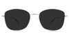 Bonnie gray Polarized in the Gold variant - it's a metal frame with a silicon nose pad with acetate temple tips.