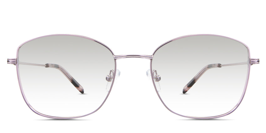 Bonnie black tinted Gradient in the Pink variant - it's a full-rimmed frame with a wide nose bridge and a 145mm temple arm length.
