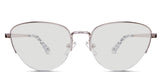 Burke black tinted Standard Solid metal frame sunglasses in argos variant - frame size is 54-16-140