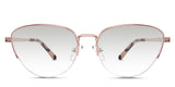 Burke black tinted Gradient glasses in jaipur variant colour in oval shape