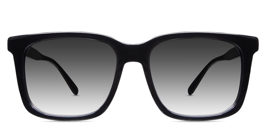 Cardo black tinted Gradient glasses in jet-setter variant with thin temple arms
