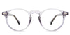 Carey eyeglasses in the chert variant - it's an acetate frame in color gray.