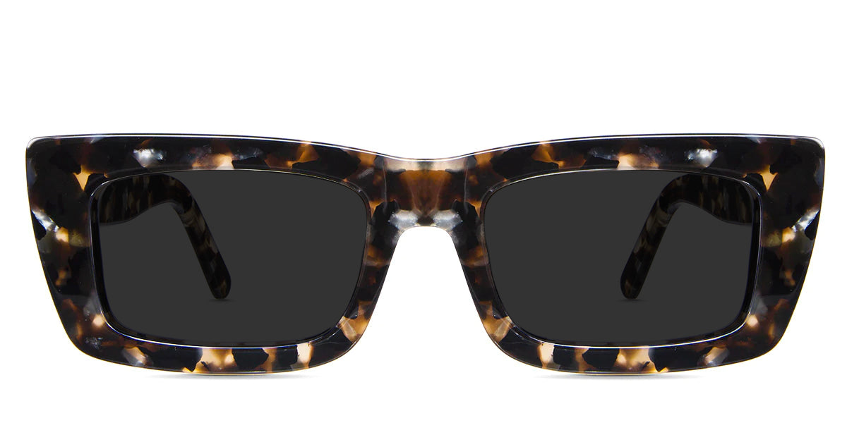 Ceos Gray Polarized frame in sepia variant with stylish tortoise pattern