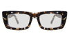Ceos black tinted Standard Solid frame in sepia variant with stylish tortoise pattern
