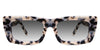 Ceos black tinted Gradient sunglasses in sultry variant with medium size rectangular shape