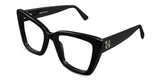 Chet reading glasses in midnight variant - it has broad temple arms