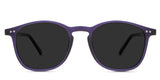 Coven black Standard Solid in the Hyacinth variant it's an acetate full-rimmed frame with a wide nose bridge and short temple.