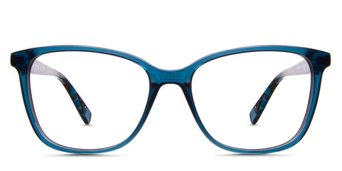 Crowley eyeglasses in the wave variant - it's a full-rimmed frame with a u-shaped nosed nose bridge. New Releases Latest